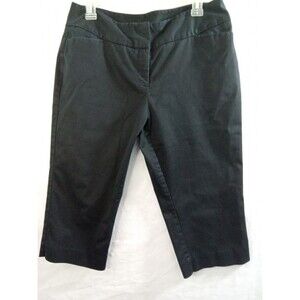 Worthington Modern Fit Black Capris Size 10‎